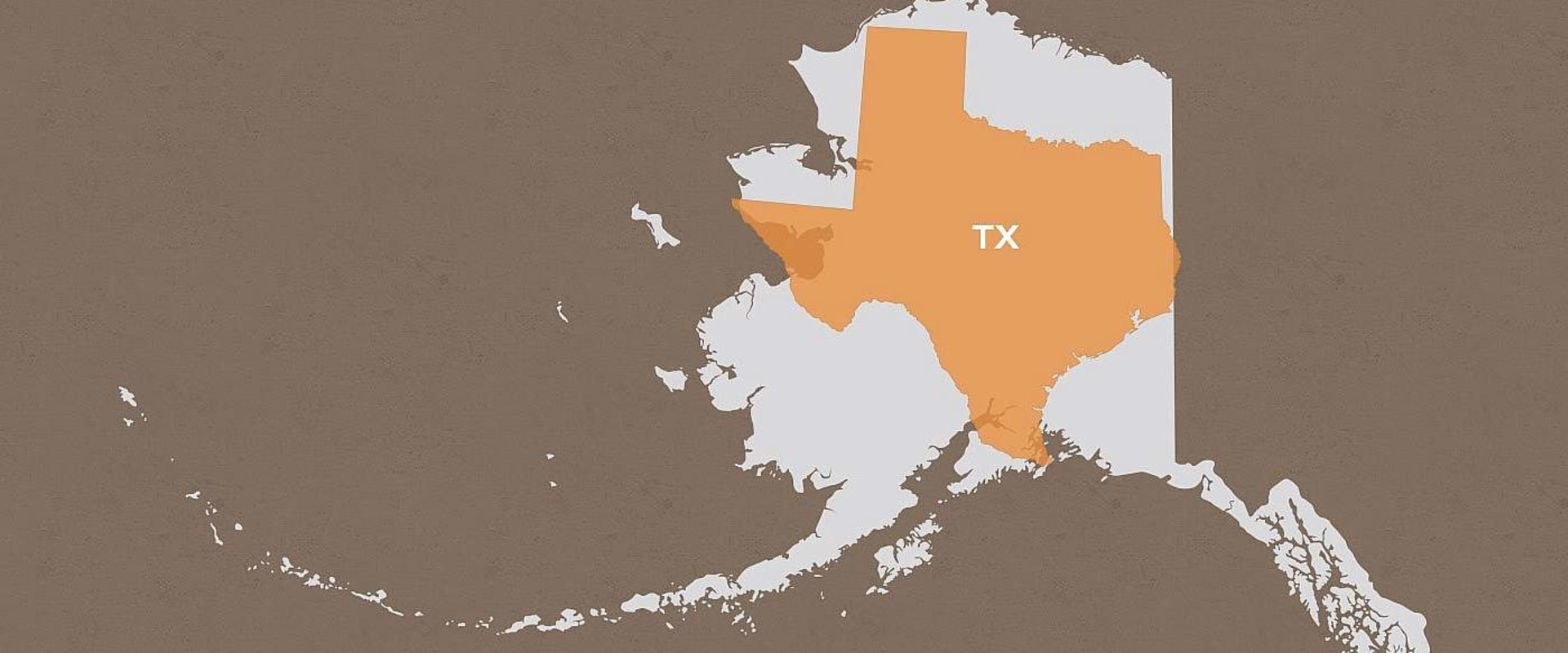 Can you fit texas into alaska?